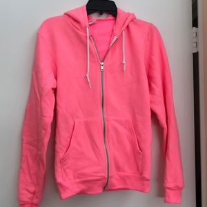 American apparel neon sweatshirt!